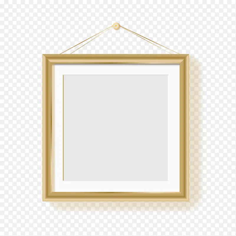 金色质感艺术画框相框