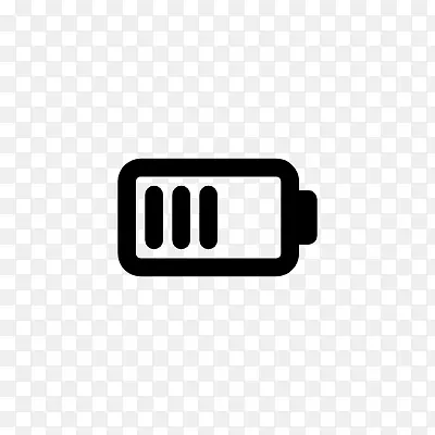 手机电池充电的图标