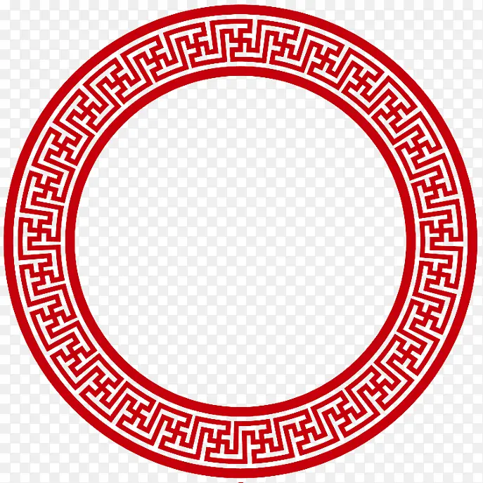 中国风的圆圈纹理