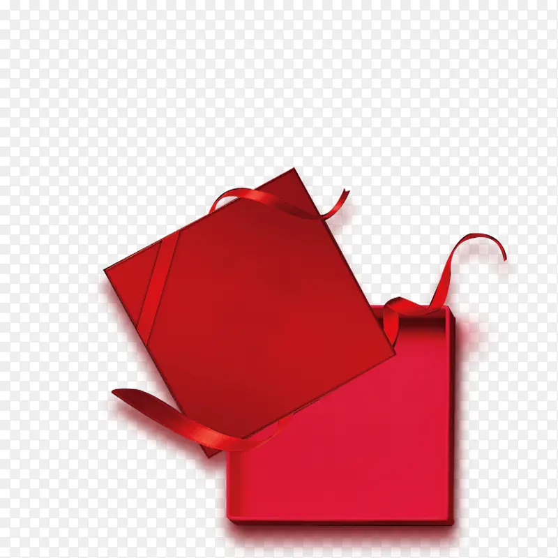 圣诞红色礼盒