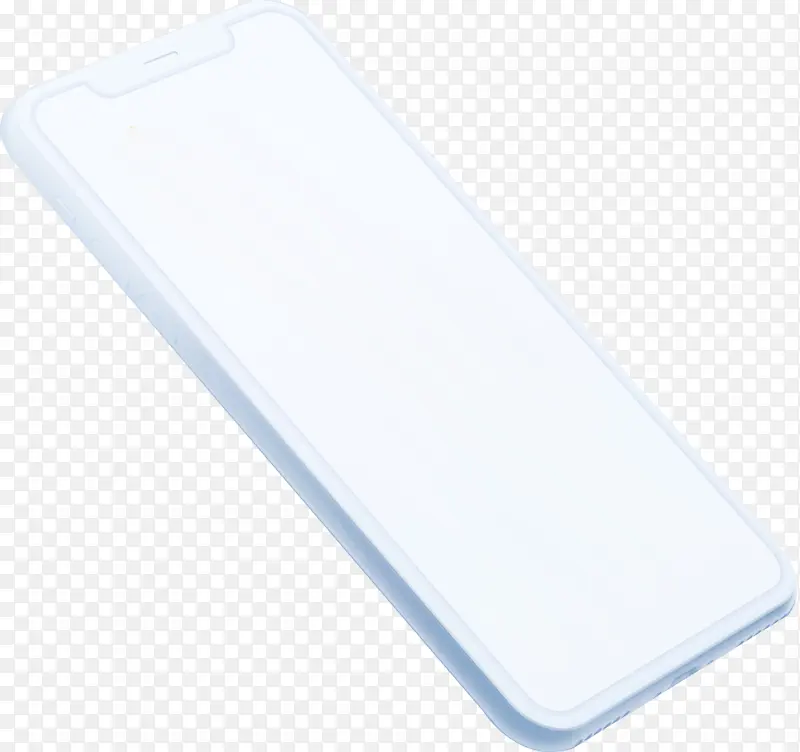 纯白3D悬浮手机