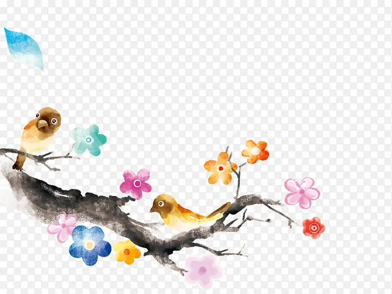 古风鸟语花香