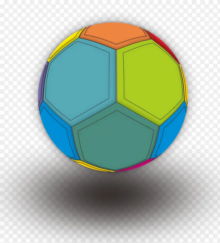 足球 皮球 彩色圆球
