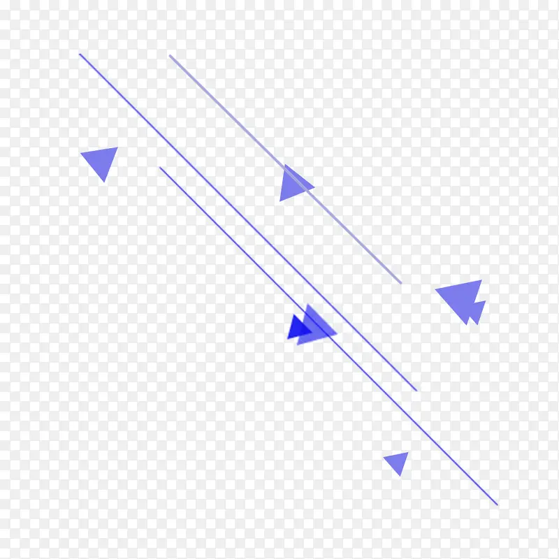 三角形线条 几何元素