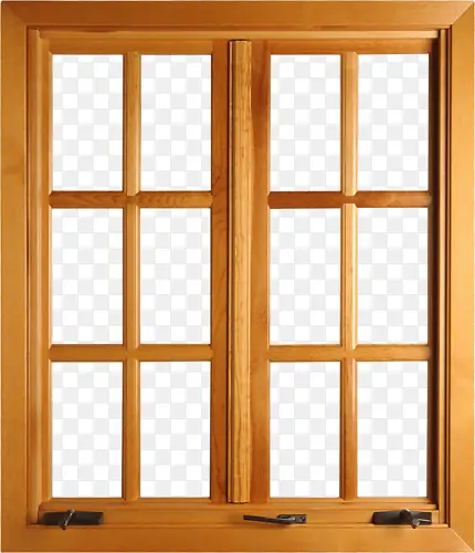 古风木质窗户
