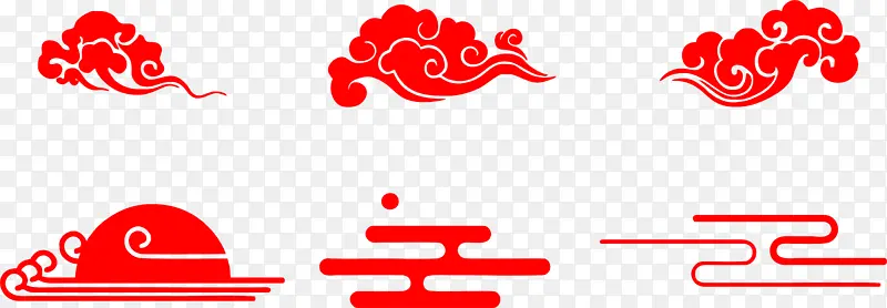 中国风云纹图案3