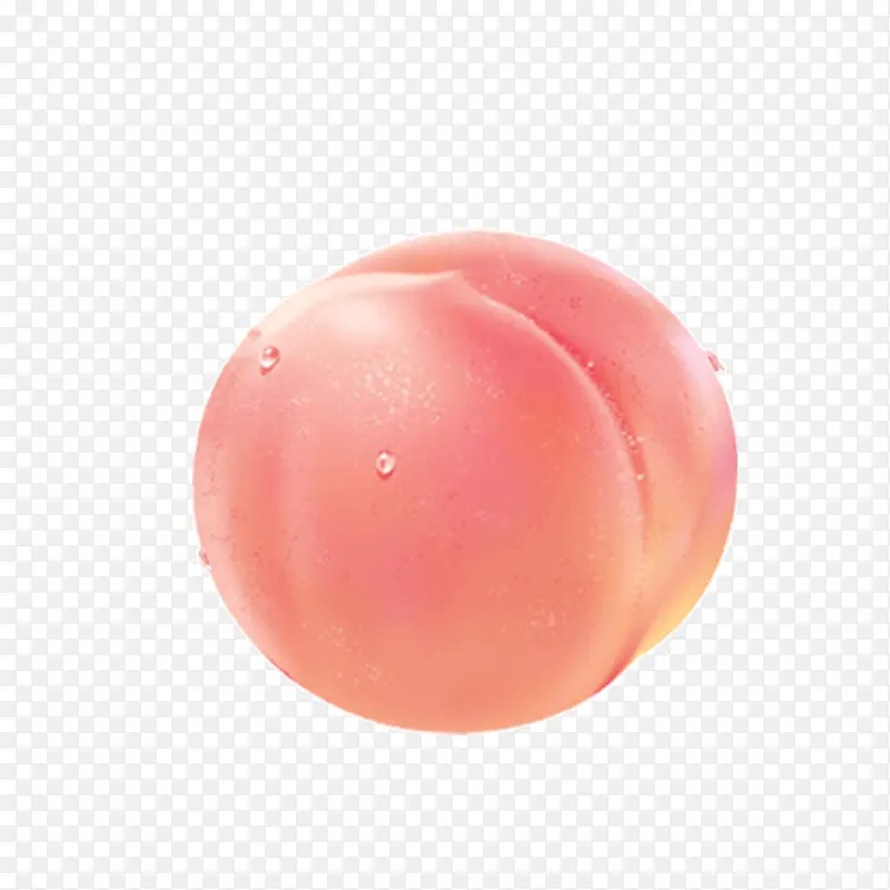 桃子 水蜜桃 水果  粉色