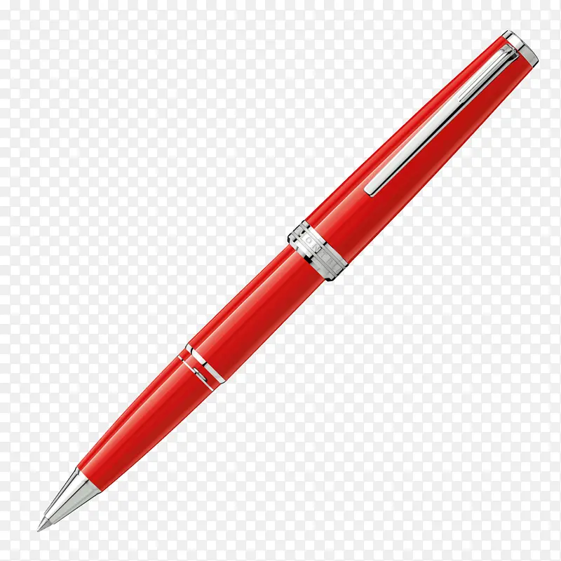 红色原子笔圆珠笔