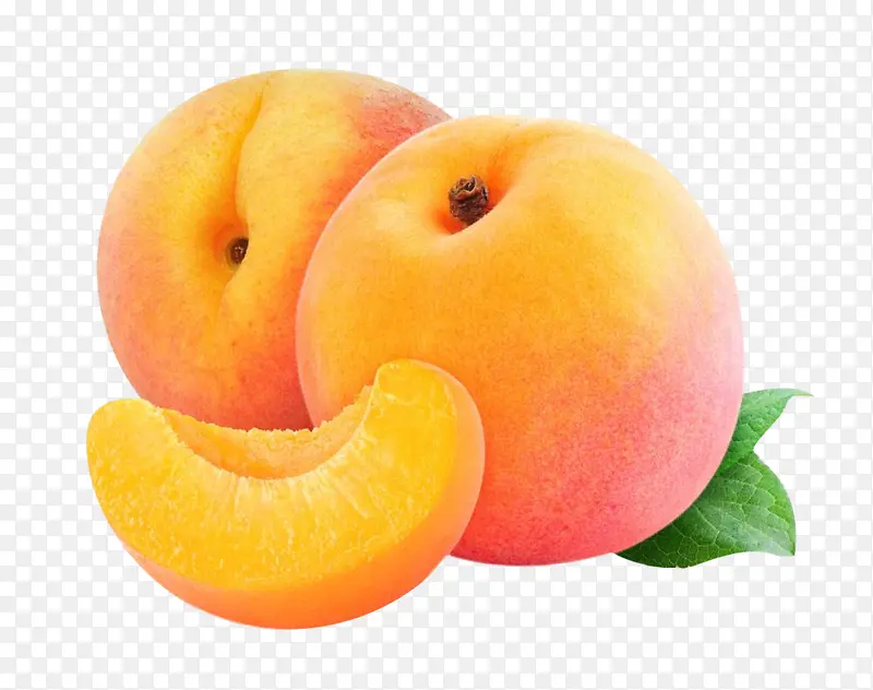 夏日水果-水蜜桃-黄桃