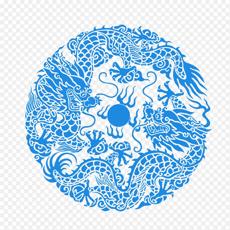 龙图案中国龙