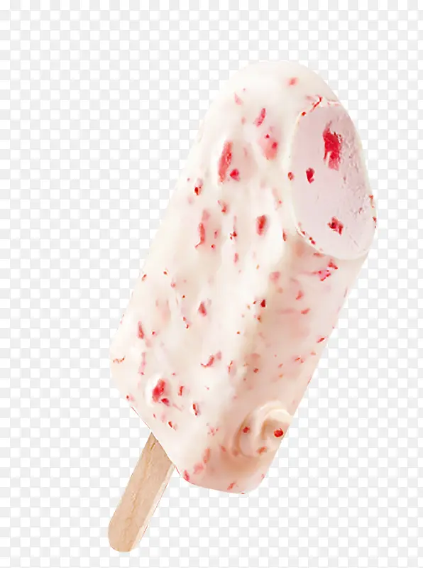 草莓味的冰淇淋啊