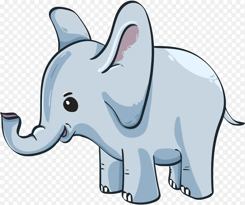 大象小象可爱的象动物