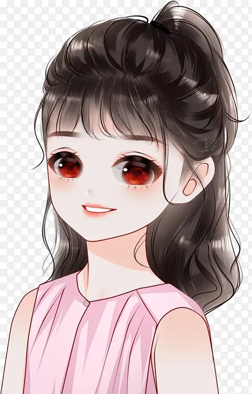 女生卡通头像人物