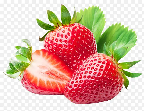 草莓一组红色