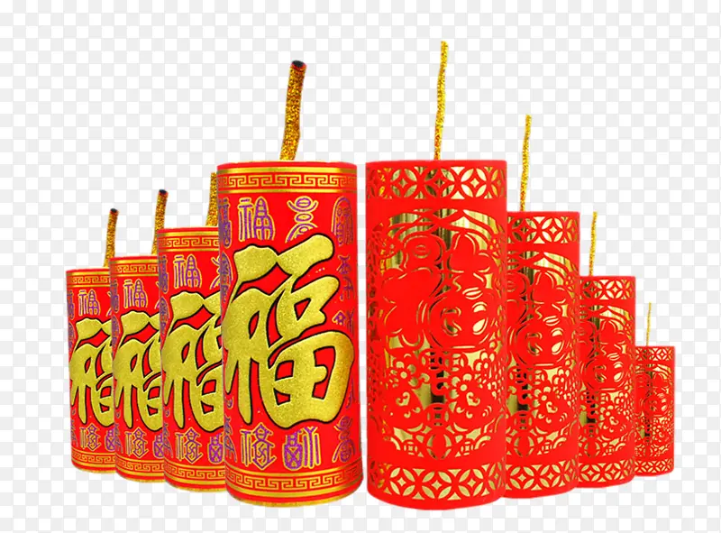 春节装饰鞭炮新年炮竹PNG图片素材下载_图片编号qakkjrkz-免抠素材网