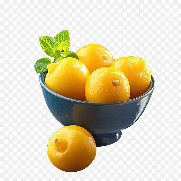 一碗新鲜的柠檬