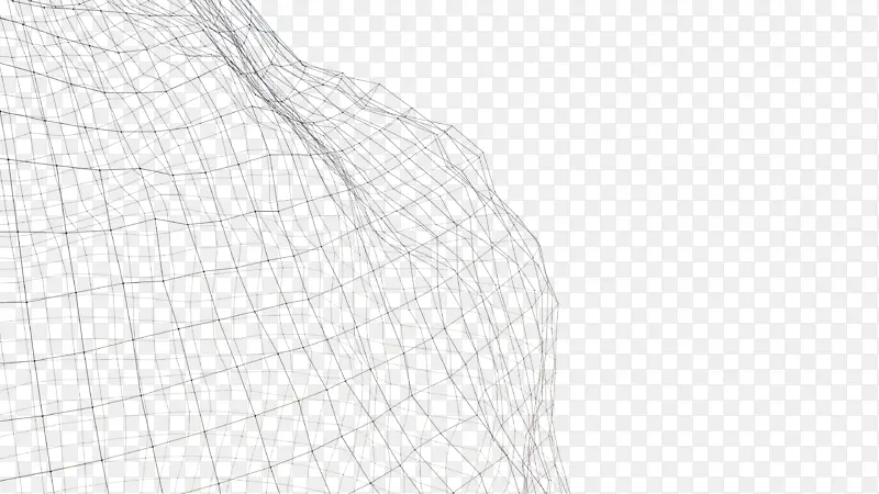 科技网波浪线性纹理网格链接素材
