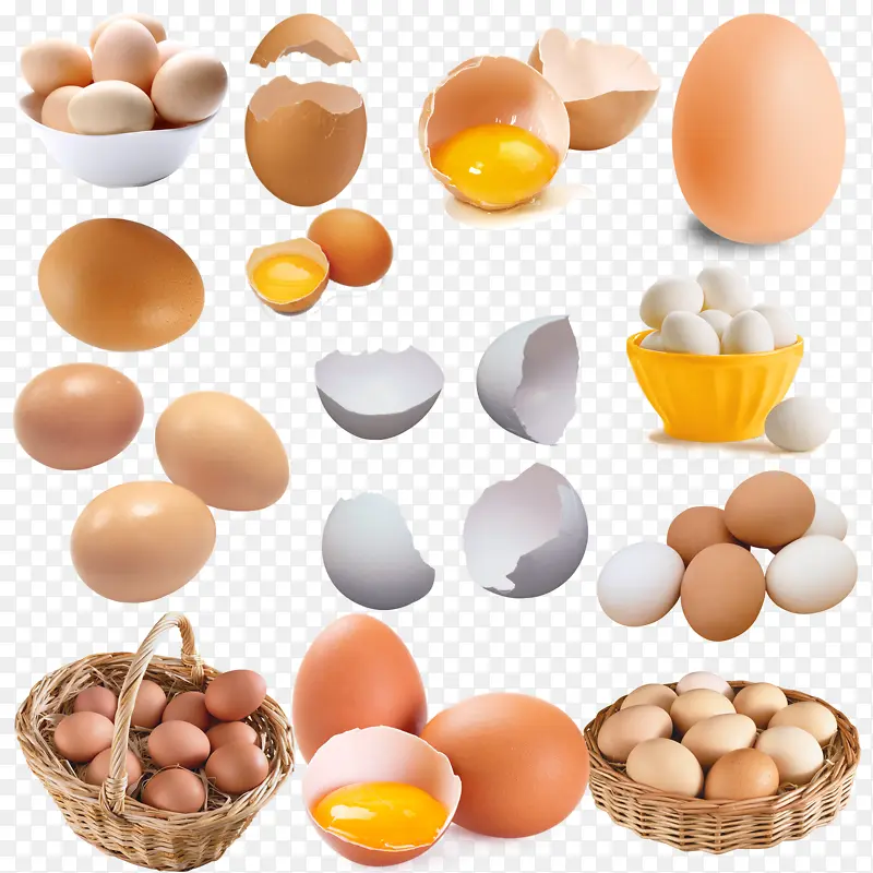 鸡蛋多种图片