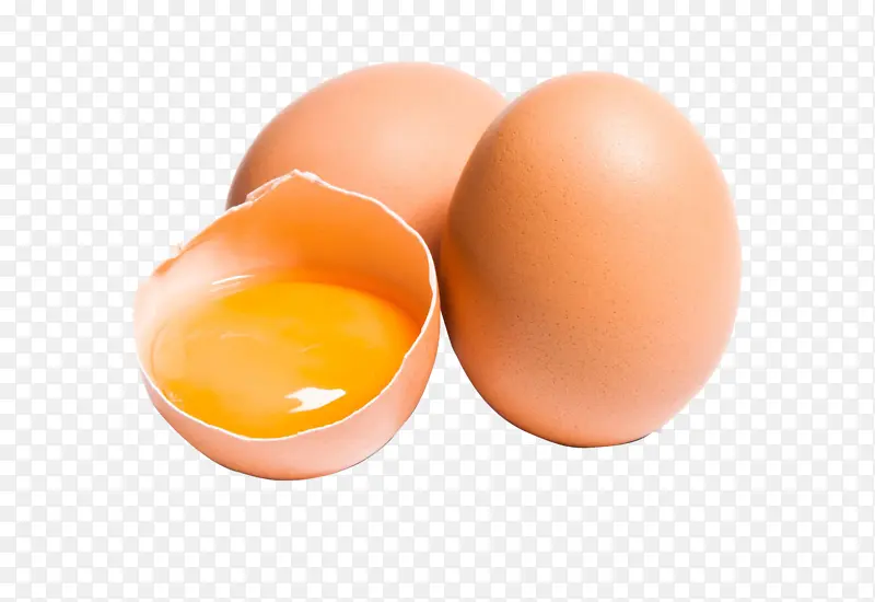 鸡蛋，鸡蛋黄，真实鸡蛋儿
