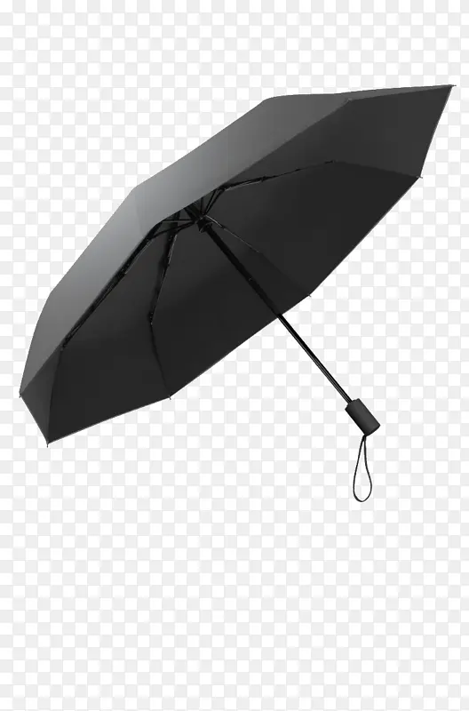 黑色全自动晴雨伞