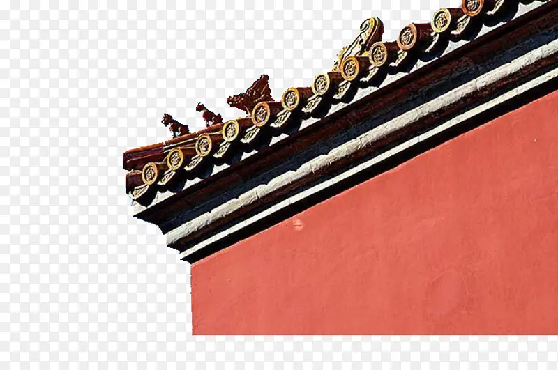 中国故宫围墙