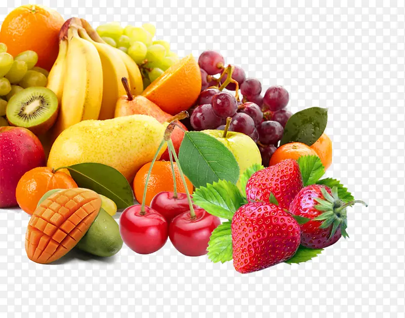 水果集合 新鲜 香蕉 草莓 芒果