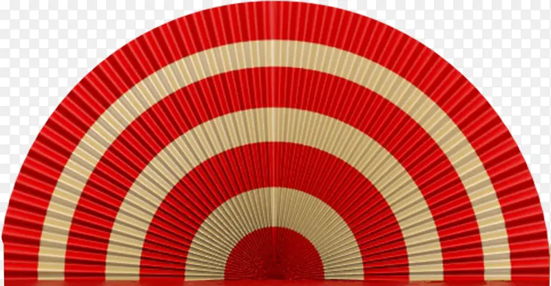 国潮折纸扇面