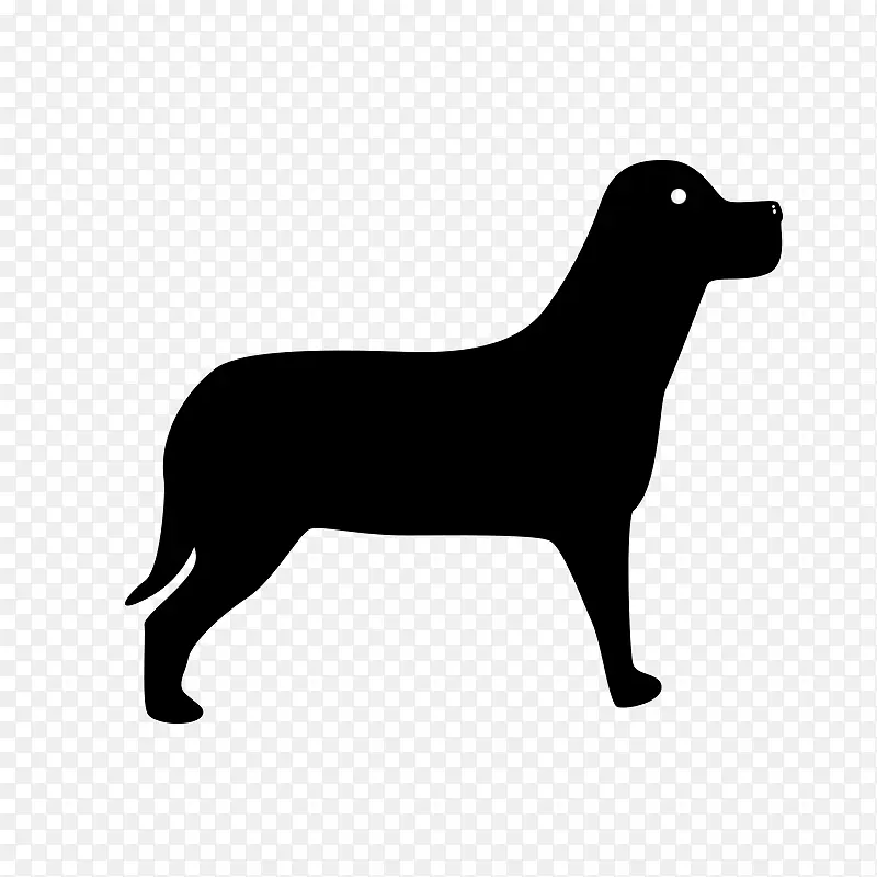 黑色狗 狗图标 黑色狗图标 动物图标