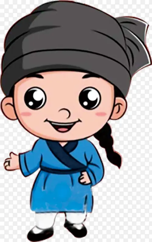 免扣卡通店小二