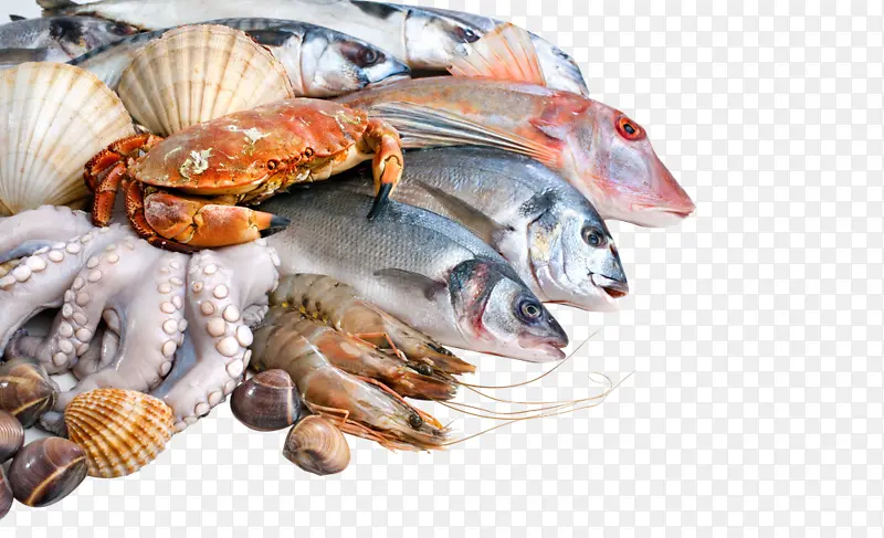 海鲜螃蟹鱼类