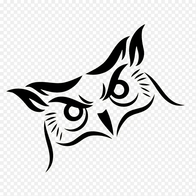 猫头鹰logo标志