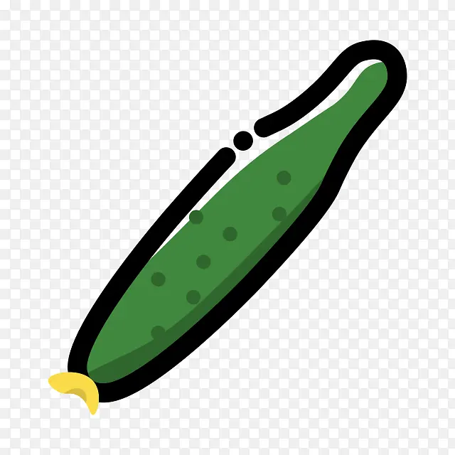 黄瓜 卡通 图标 PNG