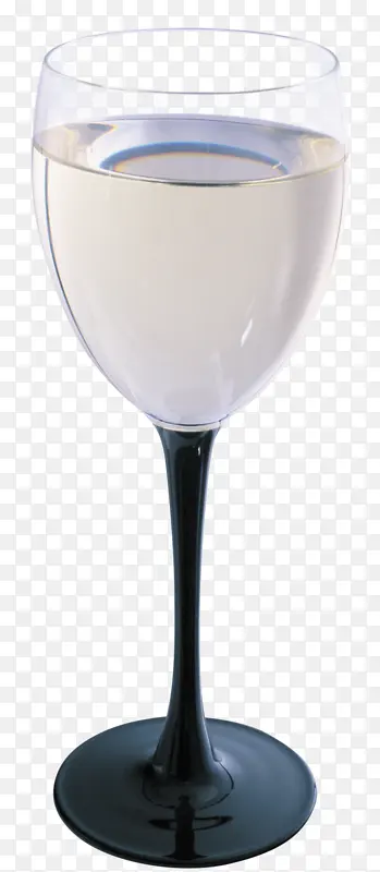 高脚杯玻璃装白酒水