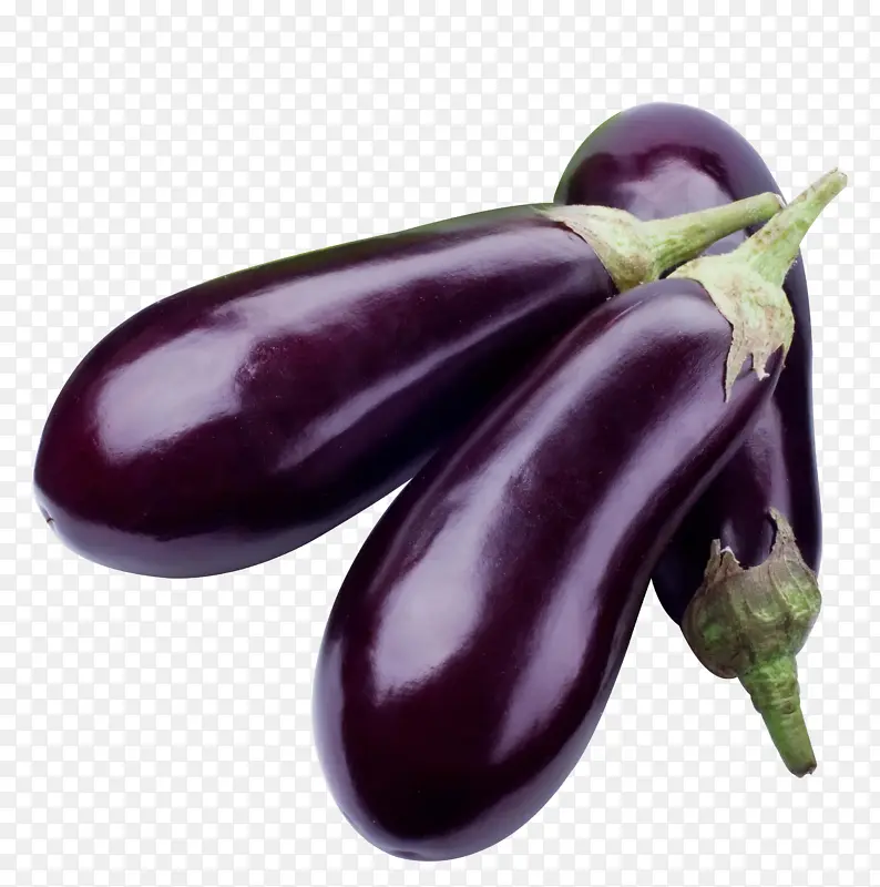 紫色长条的茄子