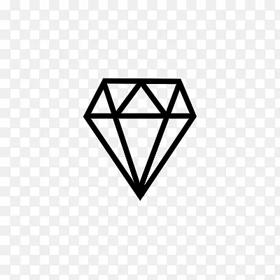 精选钻石icon线性小图标PNG下载