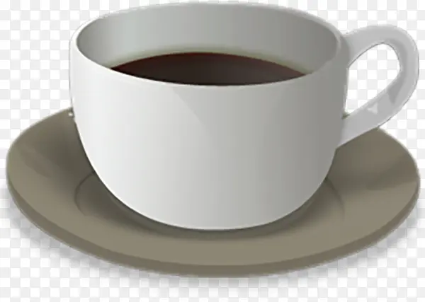 咖啡杯元素图