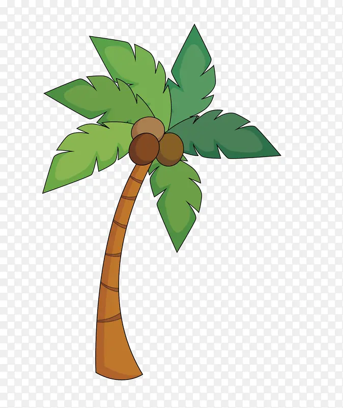椰子 椰子树 沙滩 海洋 夏天