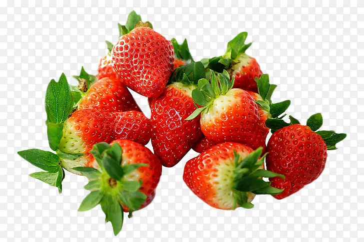 草莓红红的美味
