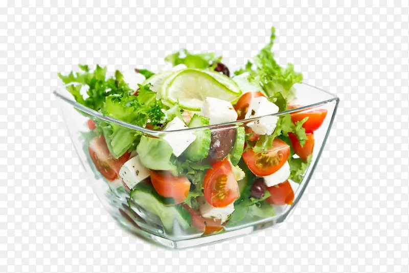 蔬菜沙拉透明图