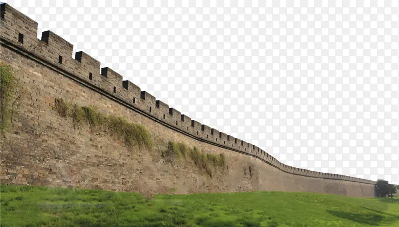 古代雄伟的城墙