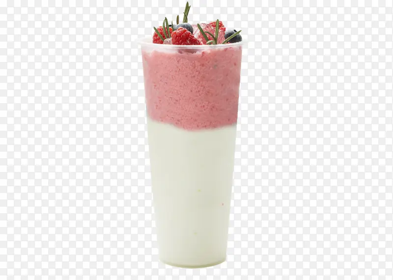 草莓酸奶奶盖
