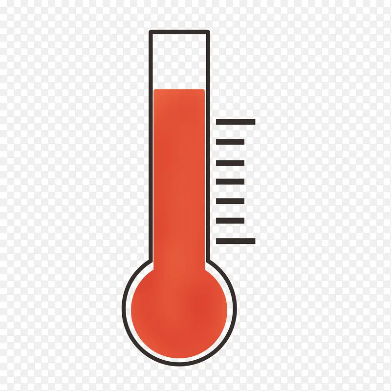 温度标志温度计天气炎热温度表