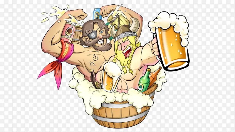 疯狂 啤酒节  欢乐  夏日 海报 广告