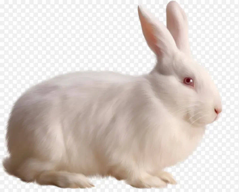 兔子白兔大兔子装饰元素