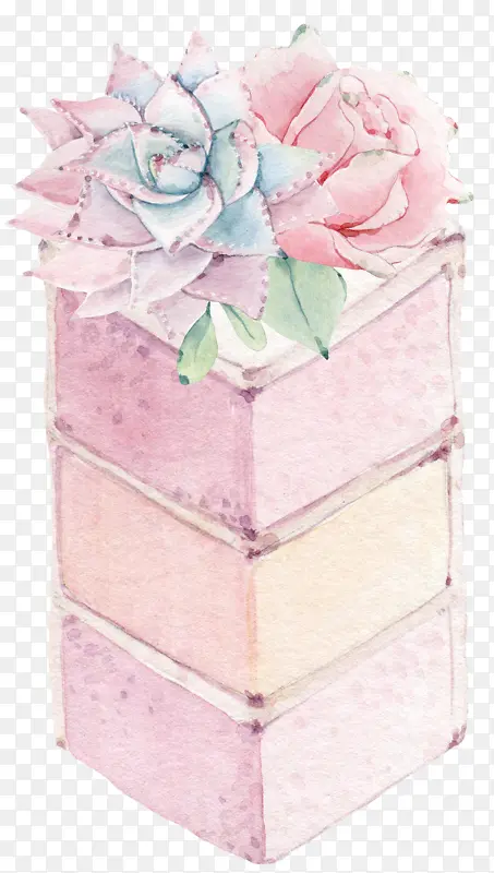 玫瑰蛋糕，婚礼蛋糕，花蛋糕，生日蛋