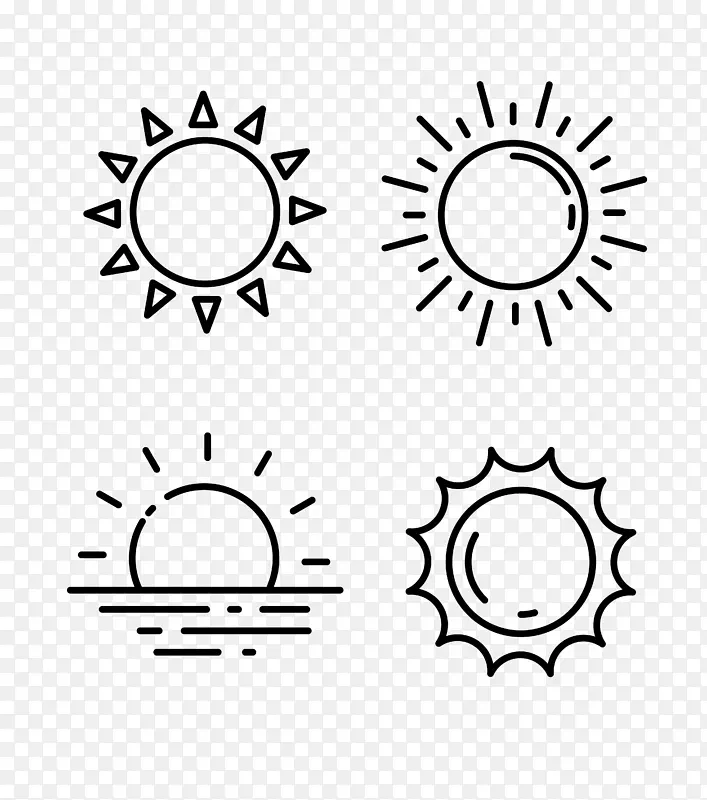 太阳自然商务图标