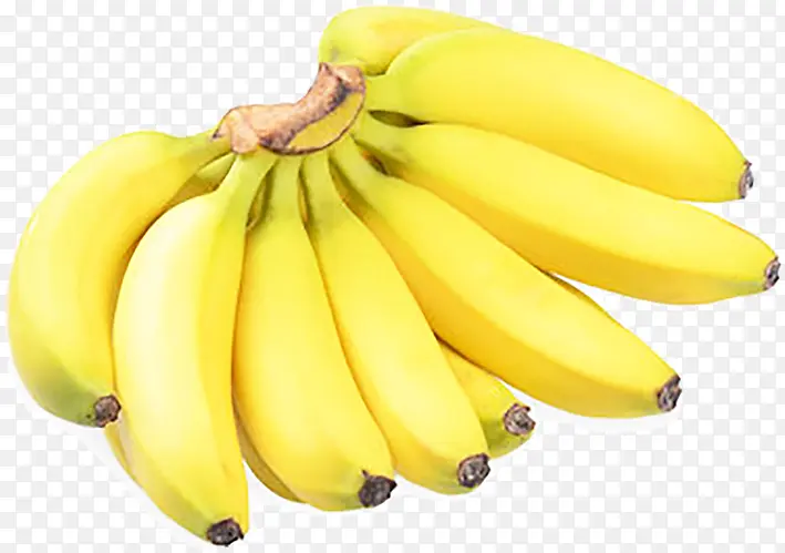 新鲜的芝麻香蕉