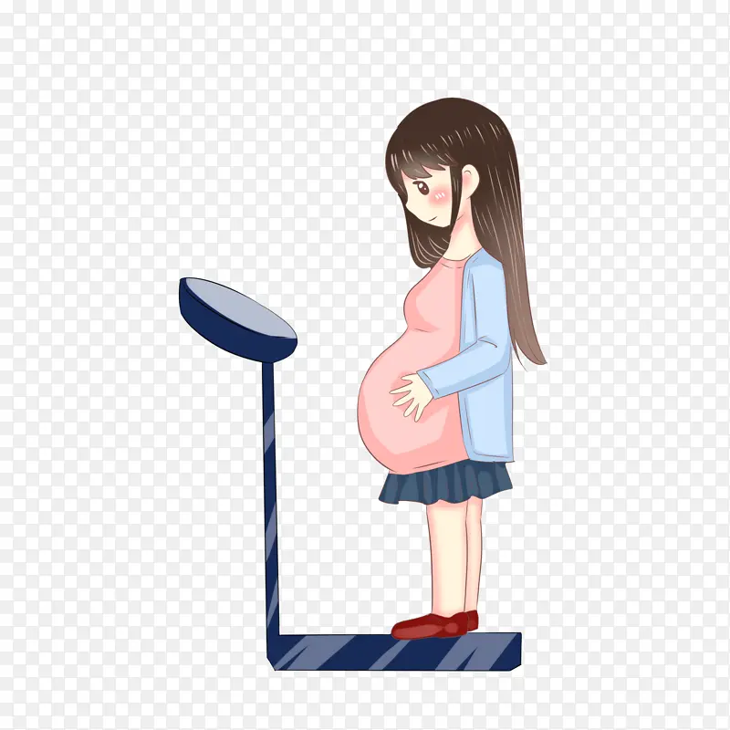孕妇秤体重
