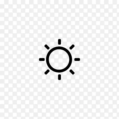 太阳阳光图标