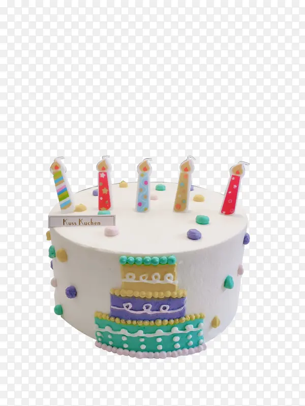 蜡烛蛋糕生日快乐